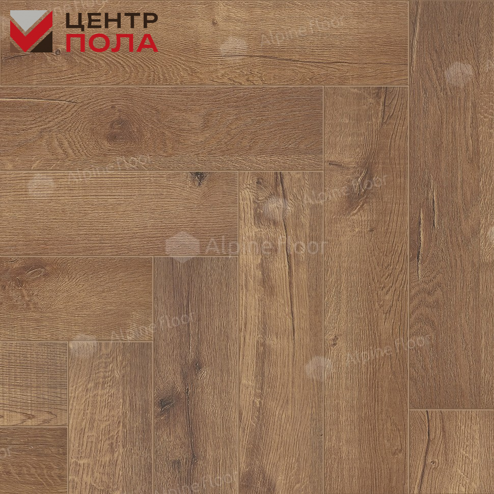 Кварцвинил Alpine Floor Parquet Lvt Eco 16-2 Дуб Royal