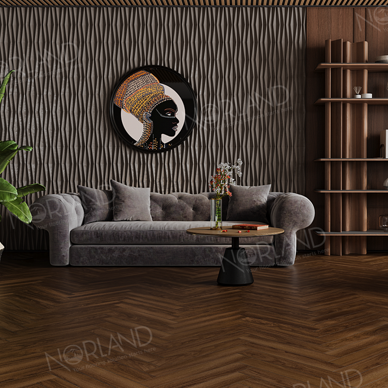 Ламинат Norland Herringbone Elegant Strong LF304-22 Дуб Треско