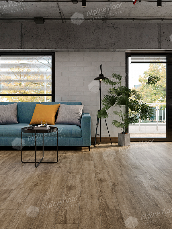 Кварцвинил Alpine Floor Grand Sequoia 5 мм Еco 11-808 Венге Грей