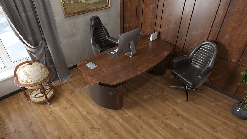 Кварцвинил Alpine Floor Real Wood Eco 2-1 Дуб Royal