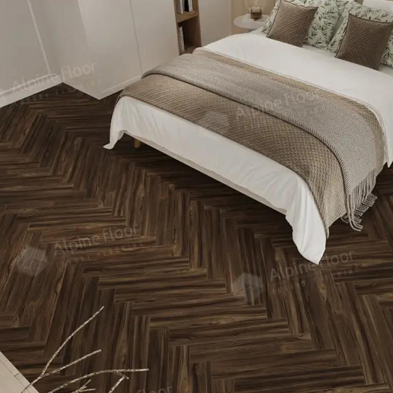 Ламинат AlpineFloor Елка 10 (Herringbone 10) LF107-13 Орех Сицилия