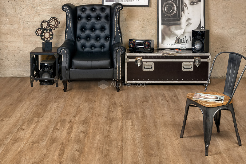 Кварцвинил Alpine Floor Grand Sequoia Light Eco 11-1001 Макадамия