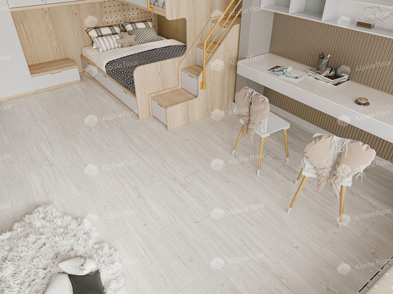 Кварцвинил Alpine Floor Sequoia Lvt Еco 6-3 Секвойя Light