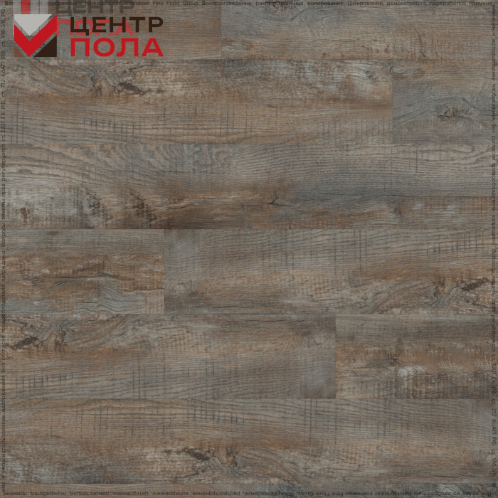 Кварцвинил Fine Floor Wood FF-1518 Дуб Этна