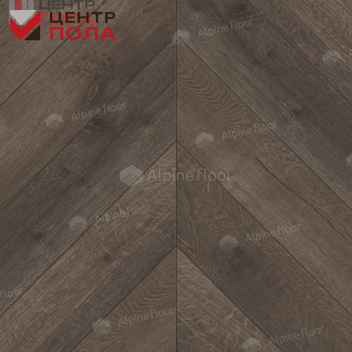Кварцвинил Alpine Floor Chevron Alpine Lvt Eco 20-9 Дуб Антарес