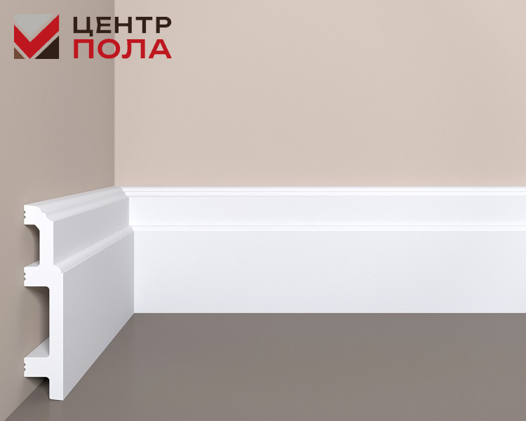 Плинтус напольный Bello Deco П10 100х20х2000 мм
